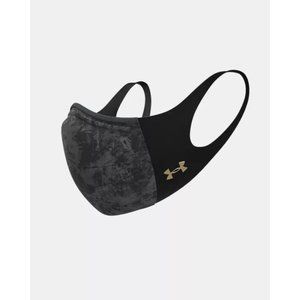 UNDER ARMOR UA Sports Mask Feather Weight UNISEX Pitch Gray-Black L/XL